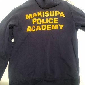 Phish makisupa police academy zipup sz S